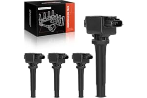 A-Premium Ignition Coil Pack Compatible with Mazda 3 6 CX-3 CX-5 CX-9 MX-5 Miata 2012-2023 L4 2.0L 2.5L 4-PC Set
