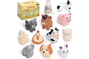 Venditer Jouets Montessori Enfants 1 2 3 Ans Jeux Montessori, Jouets de Tri d'animaux de la Ferme, Empilage Jouets d'apprentissage Assortis, Jouets d'activité et de Développement, Cadeau Enfant Filles