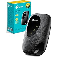 TP-Link M7000 4G+ MiFi, Portable Travel WiFi, Low Cost Unlocked LTE-Advanced Cat4 Mobile WiFi Hotspot Dongle, SIM Card Slot, 