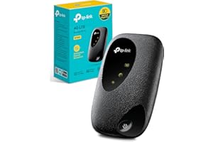 TP-Link M7000 4G MiFi, Portable Travel WiFi Device, 4g Router With Sim Slot, Low Cost Unlocked LTE Cat4 Mobile Hotspot Dongle, Caravan Wi-Fi, High Global Compatibility, Easy App Management