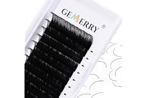 Extensiones de Pestanas, 1x1 Pestañas C curl 0.05 Individuales Extensiones Pestañas Mixtas 8-14mm Naturales Lash Extensions de GEMERRY (0.05-c curl-mix 8-14mm)