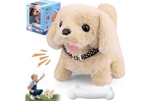 JADYON My Realistic Robot Puppy, Realistic Robot Puppy, Interactive Robotic Puppy Toy With Realistic Walking, Robots Dog Walking, Barking, Tail Wagging, Suitable Electronic Pets Gift For Children And Adults