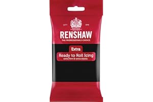 Pâte à sucre EXTRA - Noir - 250gr - Renshaw