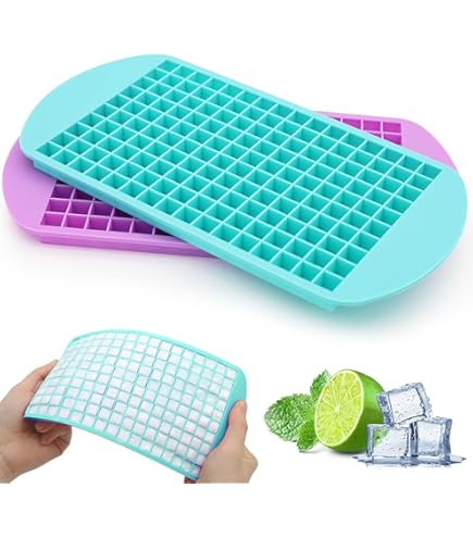 IJsblokjesvorm, Siliconen Ijsblokjeshouder Met Deksel, 2 Stuks Diameter 1 2 Cm Voor Bier Cocktails Whisky Water Frisdrank Fruit