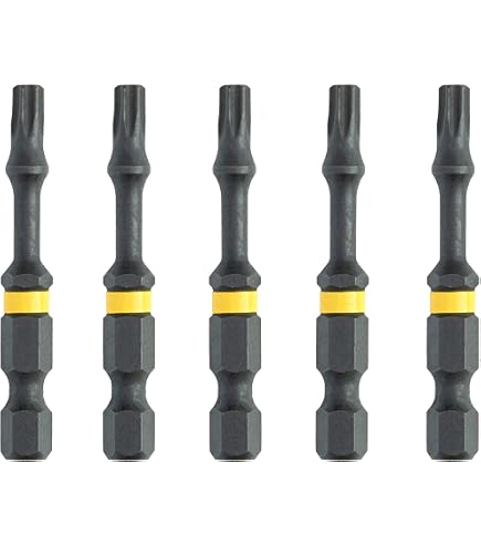 10x SabreCut T25 TX25 Torx Bits 89 Mm – Manipulationssicher, Für Schlagschrauber (Impact), In Tasche