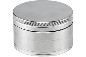 EVERGREEN LABS Aluminum CNC Grinder Size 63mm 4 Parts Silver