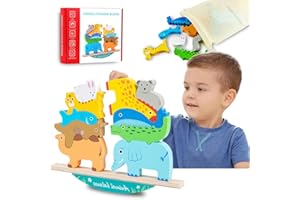 Tangdudu Animales de Juguete, Juegos Montessori 2 3 4 5 6 Años, Juegos Niños 2 3 4 5 6 Años, Juguetes Madera, Juegos Educativos Niños 2 3 4 5 6 Años, Regalo Niño 2 3 4 5 6 Años