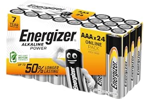 Energizer E301594300 Aaa-Batterier, 24 Stycken, Silver (Amazon Exclusive)