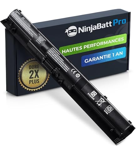 Batterie Pour Ordinateur Portable HP Pavilion - Modèles 14-AB, 15-AB, 15-AK, 17-G - 33Wh 4 Cellules - Remplace HSTNN-LB6S