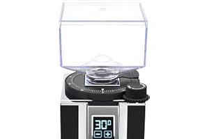 ARO Espresso Aluminiowa tarcza szlifierki do Eureka Mignon, aluminiowa tarcza czołowa, solidna aluminiowa gałka, bezwysiłkowa regulacja szlifowania (aluminiowe płyty czołowe)