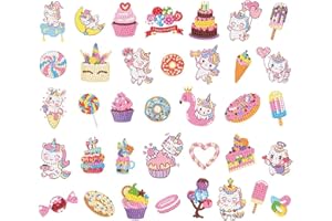 MLLTECH 5D Kit de Pintura Diamond Painting para Niños, DIY Unicornios Animales pintura de diamantes Stickers Kit, Mosaicos Dibujo de Diamantes Pegatinas para Niños y Adultos Principiantes