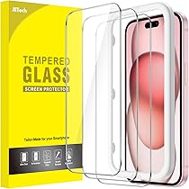 Anker Displayschutz Für IPhone 16 Pro - 2er Pack Mit Linsenschutz