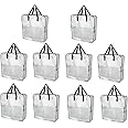 IKEA DIMPA Extra Large Storage Bag, Clear Heavy Duty Bags, Moth Moisture Protection Storage Bags (Pack of 10)