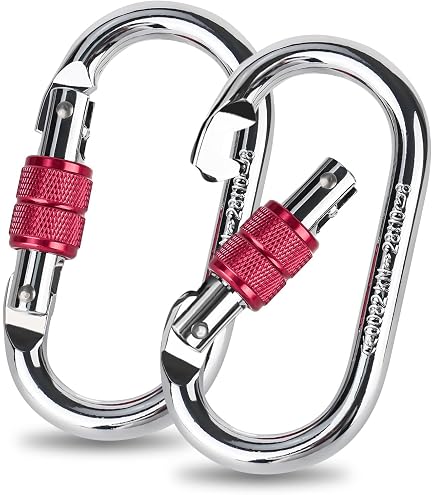 Set 15 Moschettoni In Acciaio Inox A Molla - Piccoli E Robusti Per Chiavi, Zaino, Campeggio - 8 Colori