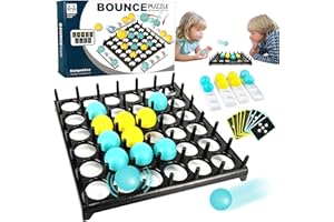 71Nmly Bouncing Ball Game,Bounce Off Party Game,Bouncing Ball tischspiel,Jumping Ball Board Games,Interaktive Spiele,Family and Party Desktop Bouncing Toy für mitgebsel Kindergeburtstag