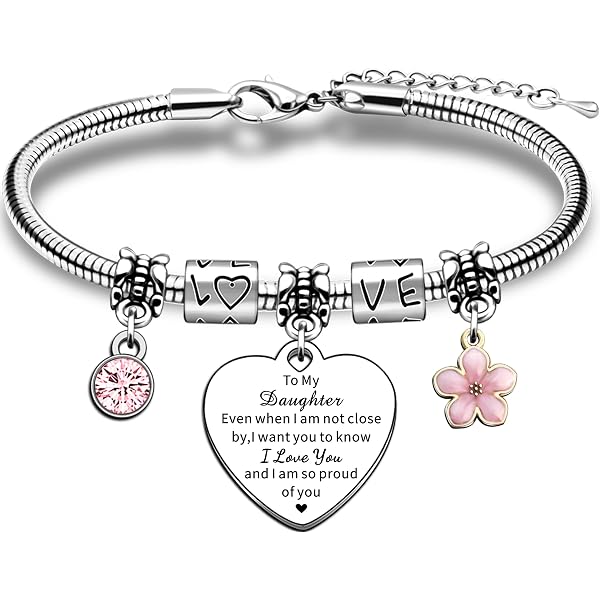 Set Portachiavi Madre E Figlia Cuore – Regalo Per Mamma, Festa Della Mamma, Compleanno Con Busta E Biglietto