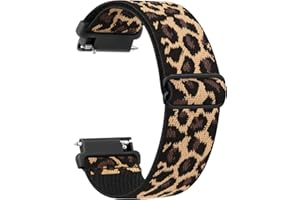 Wanme Nylon 20mm Uhrenarmbänder, Schnellverschluss Armband, Atmungsaktives Geflochtenes Ersatzbänder, Verstellbares Armbänder, Sport Ersatzarmband für Damen Herren