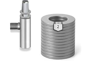 NIMA PARTS Lot de 20 rondelles pour porte de chambre en acier fabriquées en Allemagne