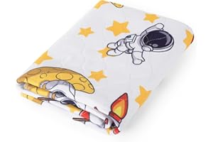 PISOLO - Coprimaterasso Ultra Assorbente 100% Impermeabile, Traversa Letto Bambino 91x86cm con Ali Rimboccabili Facile da Cambiare e Lavabile Ideale per Addestramento al Vasino