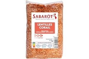 Sabarot Rote Linsen Beutel 1 Kilo