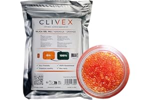 CLIVEX CLIMATE CONTROL SPECIALIST Clivex Gel de Silice Naranja 1-3 mm (Control de Humedad) 1Kg