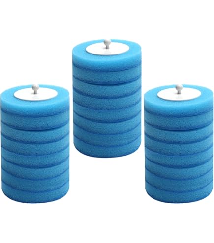 Ajex Wegwerp toiletborstel, toiletborstelsysteem Wand Kit met 24 stuks vervangbare borstelkop schijf en aromatherapie, geuren muur toilet toverstaf kit met houder/opbergbak voor badkamerreiniging
