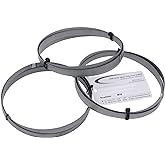 SMI Set of 3 Bi-Metal Saw Band M42 Dimensions 1140 x 13 x 0.8 mm 10/14 Compatible with G&uuml;de MBS 105 V, Scheppach MBS 1200, Pa