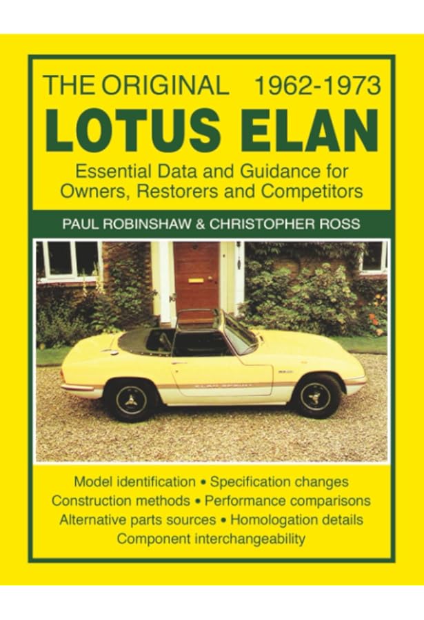 Lotus Elan Owners Workshop Manual 1962-1974: Elan Series 2/elan