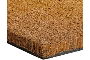 AcuStick Premium Coir Entrance Matting - Indoor/Outdoor - 1m or 2m Width - Cut To Size - Heavy Duty Tough Fibres - Hallway, Foyer, Lobby,Reception, Door Mat, Roll (1.5m x 1m)