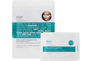 ‎SKYN ICELAND skyn ICELAND Hydro Cool Augenpads 8 Paar - Gegen Augenringe, Tränensäcke und Falten - Feuchtigkeitsspendend, Erfrischend, Kühlend