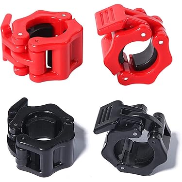 5 Clip Per Bilanciere 24 Mm - Pinze A Molla Per Pesi Palestra, Robusti E Affidabili - Foto 3