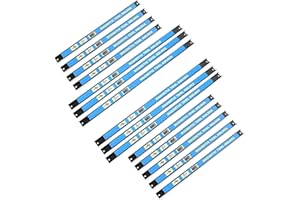 WILTEC Imanes para herramientas set de 15 barras magnéticas 9x46 y 6x61cm para herramientas soporte taller