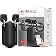[Upgraded Version] SwitchBot Curtain Smart Electric Motor - Wireless App Automate Timer Control, Add SwitchBot Hub to Make it Compatible with Alexa, Google Home, IFTTT (Rod2.0 Version, Black)