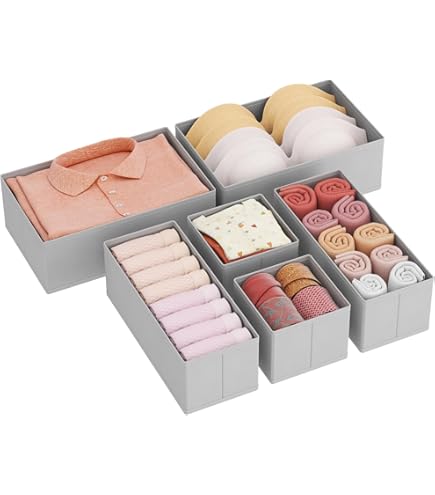 Organizer Armadio PANTONE | 3 Scomparti Pieghevole | 32x16x10 Cm | Per Biancheria E Accessori | Salvaspazio