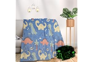 ‎XIAOBUDIAN XIAOBUDIAN Kuscheldecke Dinosaurier Kinder,Dinosaurier Bett Sofa Flauschige Decke Kuscheldecken für Mädchen und Jungen,Geschenke für Jungen Mädchen.(Dinosaurier Modell 3,130x150cm)