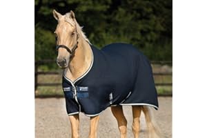 Horseware Rambo Techni Waffle Cooler – White/Black