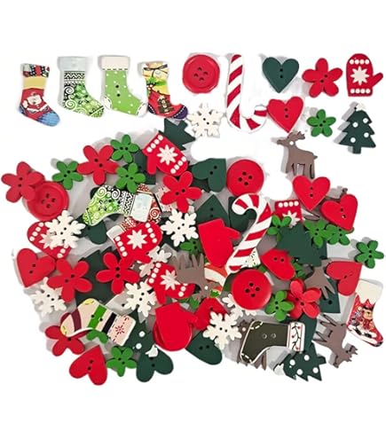 Lèvent En Bois De Noël Pour Vêtements, Bouton Décoratif De Noël, Fournitures D'artisanat, Bricolage, Scrapbooking, Accessoires De Couture, 20 Pièces