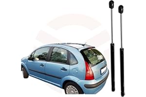 Ricambycar Coppia Molle a Gas Portellone Posteriore Compatibile con Citroen C3 2002-2009