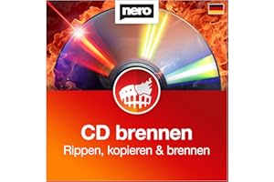 Nero CD Brennen und CD Kopieren | Nero Burning ROM 2026 | Brennprogramm | CD Brenner Software | Brennen - Kopieren - Sichern | Unlimitierte Lizenz | 1 PC | Windows 11 / 10 / 8 / 7