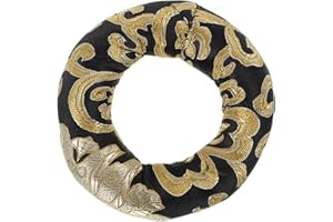 ifundom Coussin De Bol Chantant Tibétain 11X11X3Cm Support De Bol Sonore Bouddhiste En Coton Pour Yoga Accessoire De Protection Et Décoration