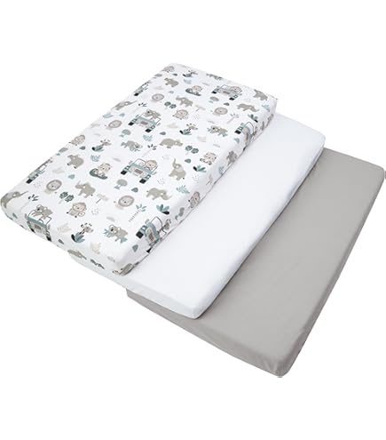 Lenzuola Lettino Neonato 60x120 Cm - Cotone 100% - Morbide E Traspiranti - Blu - Foto 3