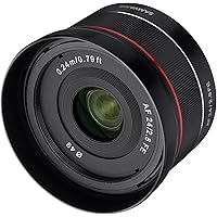 Samyang AF 24 mm F2.8 FE (Tiny but Wide) - Vollformat 24mm Weitwinkel Festbrennweite Autofokus Objektiv für Sony E, FE, E-Mou