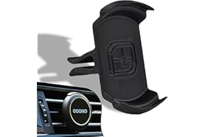 3D M Lüftungsgitter Halterung passend für OOONO CO-Driver NO1 formstabil Clip Mount Lüftungsschlitz Lüftung schwarz Auto KFZ Zubehör Lüftung