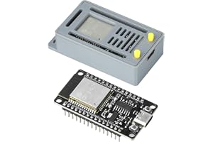 ESP32 utvecklingstavla med grått hölje, ESP32-WROOM-32 modul | ESP-32 WLAN Bluetooth-modul med 30-stifts USB-C-port, CH340-ch