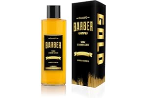 BARBER MARMARA Black-Gold Limited Edition Eau de Cologne 500 ml | męska butelka na wodę zapachową | edycja specjalna opakowanie na prezent | zapach Barbershop | prezent dla mężczyzn