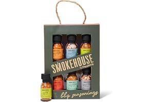 ‎MODERN GOURMET FOODS Thoughtfully - BBQ Gewürze Probier-Set - Geschenk-Set Mit 6 Kleinen Grill-Gewürzen - International Inspiriert - für Grill Liebhaber