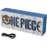 Paladone One Piece Logo Box Light, Officially Licensed Netflix Anime LED Lamp, Straw Hat Pirates Gifts for Pop Culture Fans, 