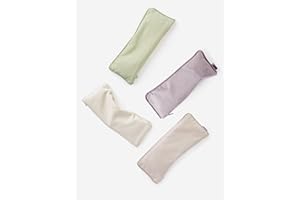 Yogamatters Organic Cotton Eye Pillow | Lavender and Linseed | For Yoga, Relaxation and Meditation