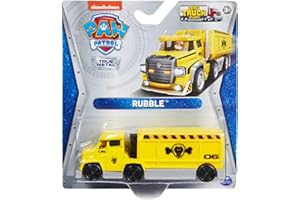 Spin Master Paw Patrol - True Metal Collectible Die-Cast Big Truck Pups - (Rubble)