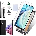 RongZy INCELL LCD Screen for Samsung Galaxy A53 5G A536B Replacement Display Digitizer Assembly Glass Replacement Touch Screen with Tools(6.5",Black with Frame)